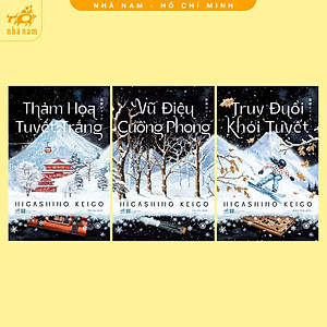 Sách - Truy Đuổi Khói Tuyết + Vũ Điệu Cuồng Phong + Thảm Họa Tuyết Trắng - Combo 3 Cuốn - Higashino Keigo - Nhã Nam