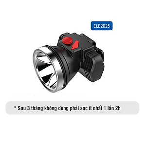 Đèn sạc đội đầu siêu sáng chính hãng Roman ELE2025