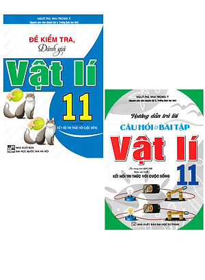 Combo Hướng Dẫn Trả Lời Câu Hỏi Và Bài Tập Vật Lí 11 + Đề Kiểm Tra, Đánh Giá Vật Lí 11 (Bám Sát SGK Kết Nối) (Bộ 2 Cuốn) (HA)