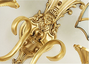 Đèn tường đồng GENZA trang trí nội ngoại thất cao cấp 