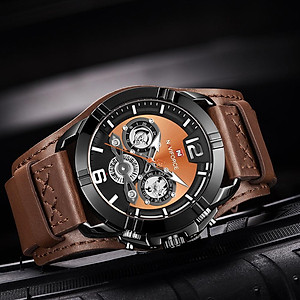 Đồng hồ đeo tay nam 24 giờ 
NAVIFORCE 9162