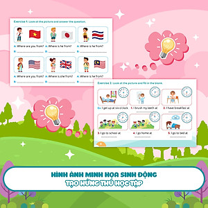 Luyện viết chữ từ vựng Tiếng anh theo chương trình sách giáo khoa 4