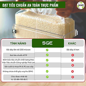 Túi Hút Chân Không Định Hình B1D-Rep Loại Đóng. Làm Từ Hạt Nhựa Nguyên Sinh Cao Cấp Tiêu Chuẩn Vệ Sinh ATTP, Không Chứa Chất Gây Ung Thư, Dùng Được Trong Lò Vi Sóng. Giá Bán Theo 1kg 