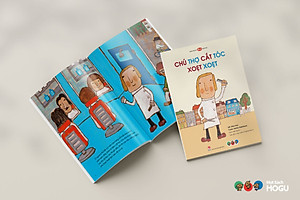 Truyện Ehon bé 3-4-5 tuổi - Chú thợ cắt tóc xoẹt xoẹt