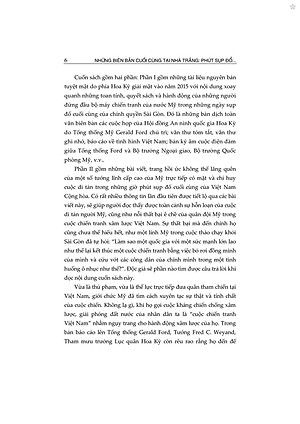 Những biên bản cuối cùng tại nhà trắng: Phút sụp đổ của Việt Nam Cộng Hòa (xuất bản lần thứ ba) - bản in 2025