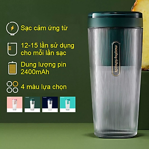 Máy Xay Sinh Tố Dạng Cốc Cầm Tay Morphy Richards MR9800 Xay Mọi Lúc Mọi Nơi 300ml (50W) - HÀNG NHẬP KHẨU