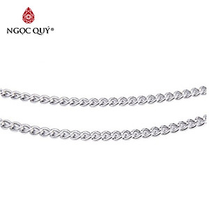 Dây chuyền inox nam dạng xích - Ngọc Quý Gemstones
