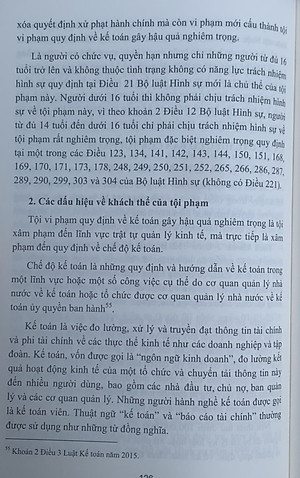 Bình luận Bộ luật Hình sự năm 2015 (Phần hai-Các tội phạm), Chương XVIII, Mục 3: xâm pham trật tự quản lý kinh tế