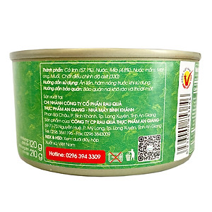 Thùng (06 hộp) Cá Linh kho mía - Antesco