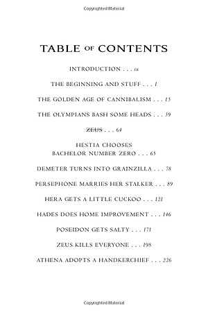 Percy Jackson's Greek Gods