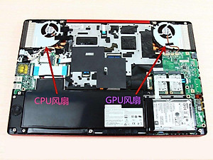 Mới Quạt Tản Nhiệt Cpu Gpu Dành Cho Msi Gs70 Gs72 2pe 2qe 2od Onc 6qd 6qc 6qe Ms-1771 Ms-1773 3-pins 3-wire