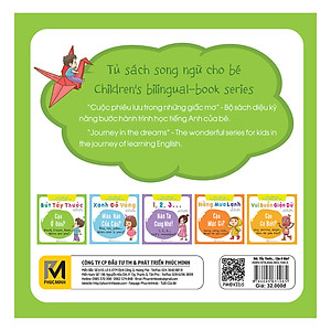 Sách Cuộc Phiêu Lưu Của Những Giấc Mơ - Bút, Tẩy, Thước... Cậu Ở Đâu...?(Song Ngữ Việt - Anh)