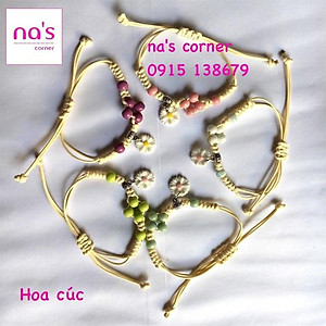 Vòng tay trà sữa cute handmade