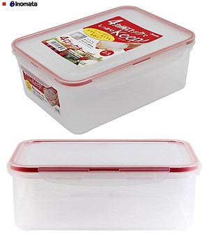 Combo 03 hộp thực phẩm chữ nhật inomata hàng nội địa Nhật Bản
