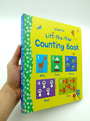 Sách tương tác tiếng Anh - Usborne Lift-The-Flap Counting Book