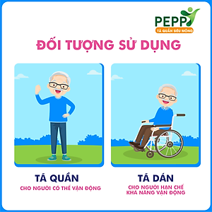 Combo 6 gói Tã/Bỉm Quần Người Lớn, Người Già Peppy Siêu Mỏng, Siêu Thấm, Mềm Mại, Kháng Khuẩn Size M8/L7/XL7