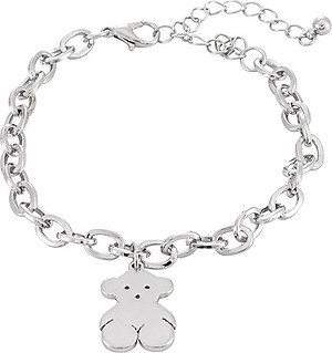 Lắc tay vòng tay xích gấu dễ thương phong cách cá tính