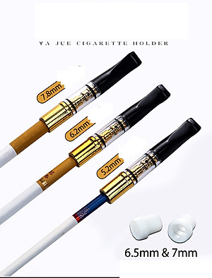 Hộp 5 tẩu thuốc nhựa dẻo cải tiến, lọc nam châm bảo vệ sức khỏe gắn được điếu nhỏ và lớn | Shop Thành Nhi