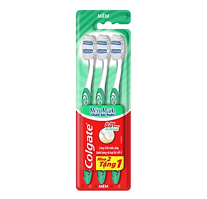 Bộ 3 bàn chải Colgate chăm sóc nướu ( màu ngẫu nhiên )