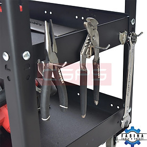 Xe đẩy 3 tầng màu đen CSPS