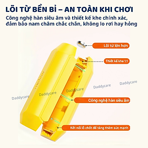 Đồ chơi lắp ráp nam châm Mideer Mideer Growth PLUS Magnetic Building Sticks