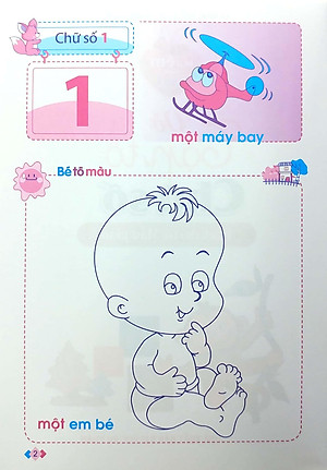 Sách Mai Em Vào Lớp 1 - Vở Tập Tô Chữ Số (Dành Cho Trẻ Mẫu Giáo)