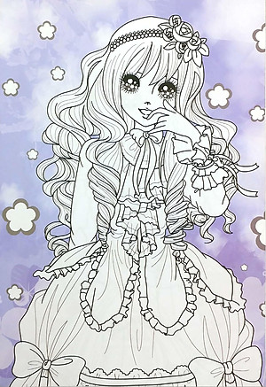 Sách Tô Màu Trang Phục Công Chúa (Tập 6)