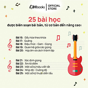 Sách Tự Học Nhạc Lý Cơ Bản, Dành cho người mới bắt đầu, tái bản 2024, 2HBooks