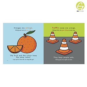 Sách - Bộ 6 cuốn Ehon song ngữ Việt - Anh: My World - Thế Giới Quanh Em - Tặng file nghe giúp bé làm quen với Tiếng Anh