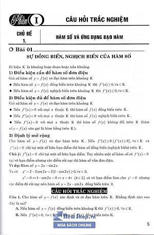 Câu Hỏi Và Bài Tập Trắc Nghiệm Toán 12 (Tái Bản)