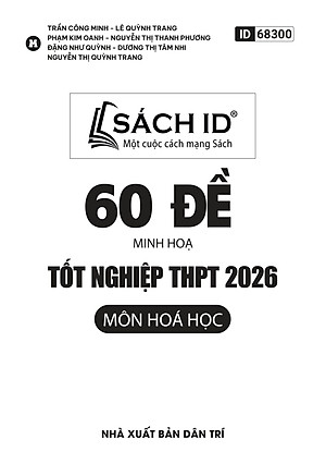 Sách - 60 Đề Minh Họa Tốt Nghiệp THPT 2026 - Môn Hóa Học