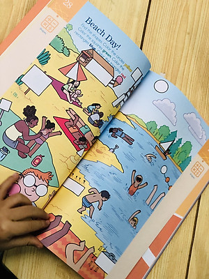 Sách summer brain quest k1 phát triển tư duy iq cho bé - in màu ( 4 - 5 tuổi )