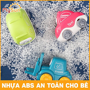 Bộ xe ô tô đồ chơi cỡ nhỏ cao cấp cho trẻ em sơ sinh, bé trai, gái 1 2 3 tuổi.