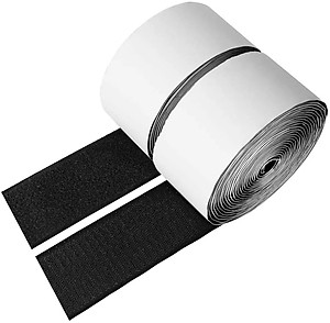 Miếng dán xé, băng dán xé velcro tape có lớp băng keo 2 mặt bản 5cm