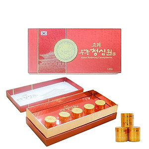 Ng­ưu Hoàng Thanh Tâm Hộp 5 viên - Phòng Ngừa Tai Biến Và Đột Quỵ Hộp Giấy