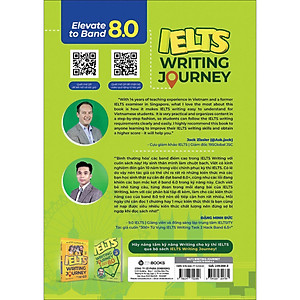 Sách IELTS Writing Journey: Elevate To Band 8.0