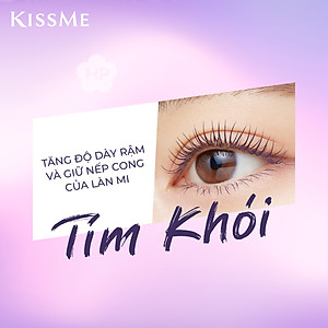 Mascara Lót Nền Nâng Cao Giữ Nếp Cong Chống Lem Trôi Kissme Heroine Make Curl Keep Mascara Base Wp Màu #50 (6 G)