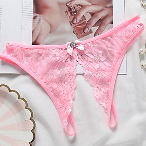Quần lót ren, Quần lọt khe ren nữ sexy - 1 cái màu hồng