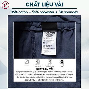 Quần dài nam vải nỉ Thể Thao FASVIN DC24645.HN Hàng Nhà Máy Chất Lượng Cao