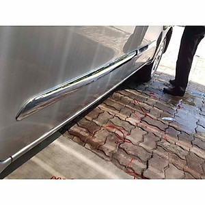 NẸP SƯỜN, NẸP HÔNG XE DÀNH CHO INNOVA 2017-2020,2021 Nhựa ABS Mạ Crom Sáng