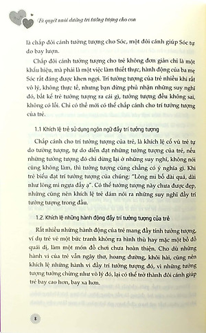 Sách Bí Quyết Nuôi Dưỡng Trí Tưởng Tượng Cho Con