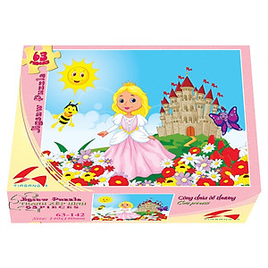 Xếp Hình 63 Mảnh - Công Chúa Dễ Thương 63-142