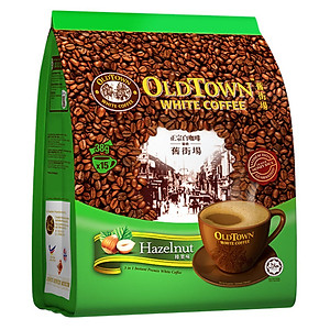 Cà Phê Trắng OldTown Vị Hazelnut Hạt phỉ - OldTown 3 in 1 White Coffee Hazelnut