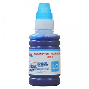 Bộ 6 Màu Mực in phun Thuận Phong PIGMENT TP60 (100ml) dùng cho máy in phun Epson - Hàng Chính Hãng