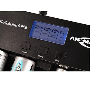 Bộ  sạc pin POWERLINE 5 Pro ANSMANN - Hàng Nhập Khẩu
