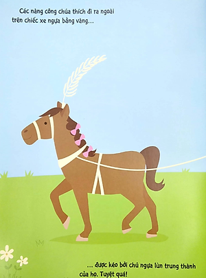 Sách Bóc Dán Dành Cho Bé Gái - Những Nàng Công Chúa Xinh Xắn