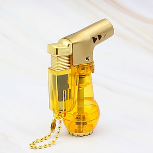 Vỏ Hột Quẹt Bật Lửa Hộp Quẹt Khò Gas 1 Tia Kiêm Móc Khóa Tiện Lợi HB802 Thiết Kế Đẹp Độc Lạ - Giao Màu Ngẫu Nhiên