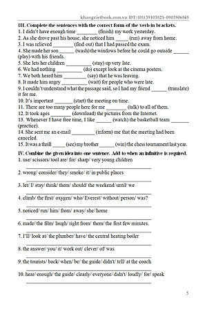 Bài Tập Tiếng Anh 11 Có Đáp Án - KV 	