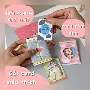 Bộ Tranh Tương Tác Cô Tiên Xanh - Gói Card