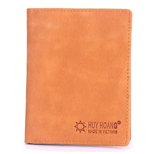 Ví nam Huy Hoàng kiểu đứng màu da, đen, nâu HT2107-08-09